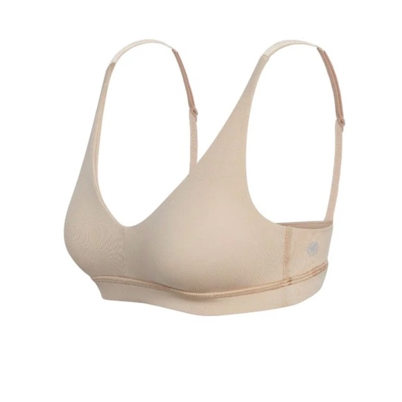 Bleuet Girl Iris Soft Cup Bra biscotti/cream off white size 16 -- New with tags - Picture 3 of 3